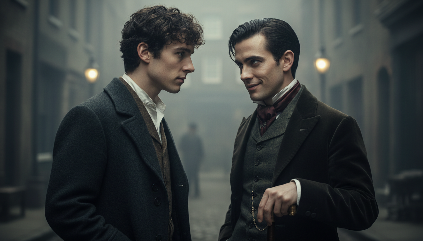 découvrez 'young sherlock', le nouveau film de guy ritchie qui met en scène un duo explosif entre sherlock holmes et moriarty, mêlant suspense, action et affrontements légendaires.