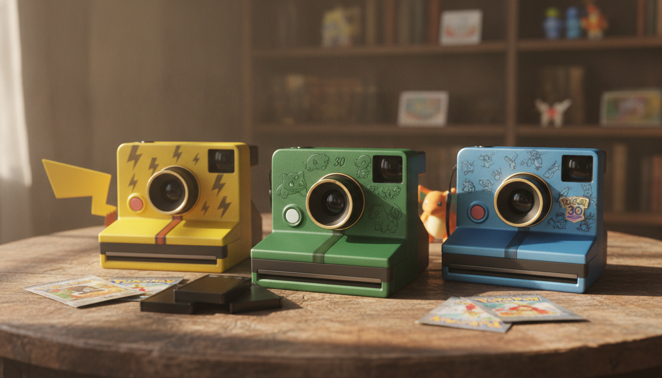 polaroid fête les 30 ans de pokémon avec le lancement de trois appareils photo exclusifs, alliant nostalgie et innovation pour les fans de la célèbre franchise.