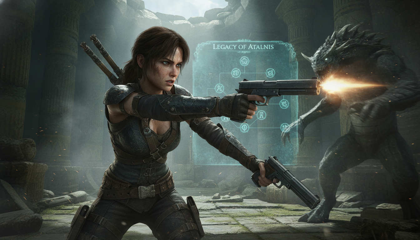 découvrez tomb raider legacy of atlantis, un jeu captivant mêlant combats épiques et un arbre de compétences innovant pour une expérience immersive unique.