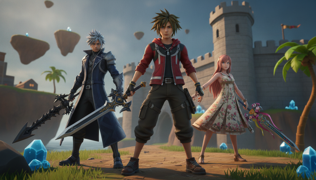 plongez dans l'univers fortnite avec les skins exclusifs kingdom hearts disponibles dès le 17 septembre. ne manquez pas ces nouveautés uniques pour personnaliser votre expérience de jeu !